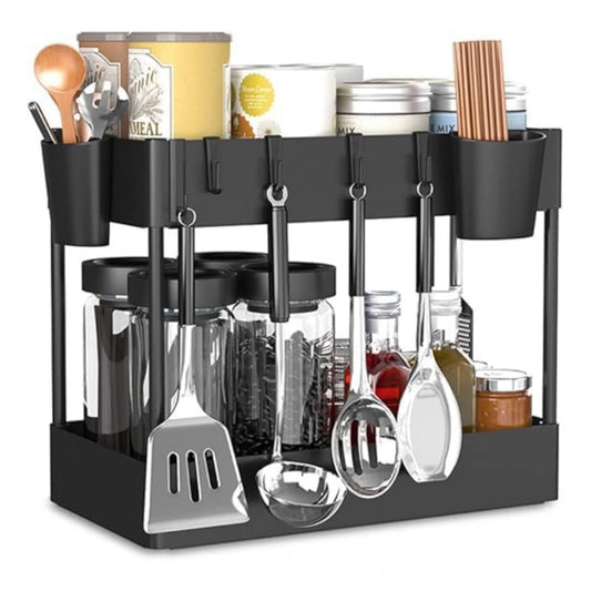 Multi Tier Under Sink Organizer (Black)