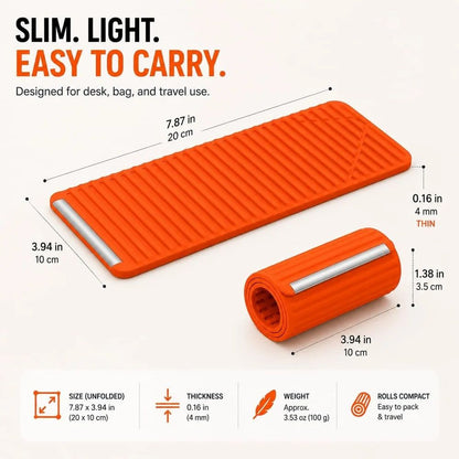 Portable Foldable Silicone Mobile & Tablet Stand | Adjustable Angle | Lightweight & Travel-Friendly