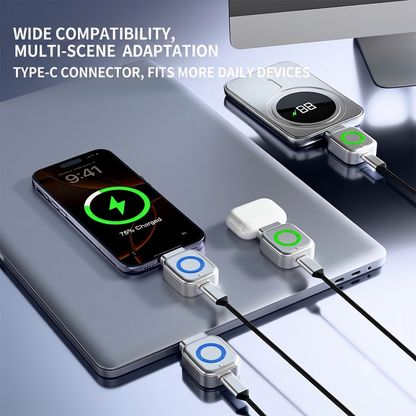 OFFBEATODDZ VoltGuard USB-C Auto Eject Charger
