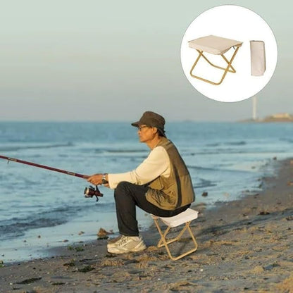 Folding Zipper Stool for Travel/Camping